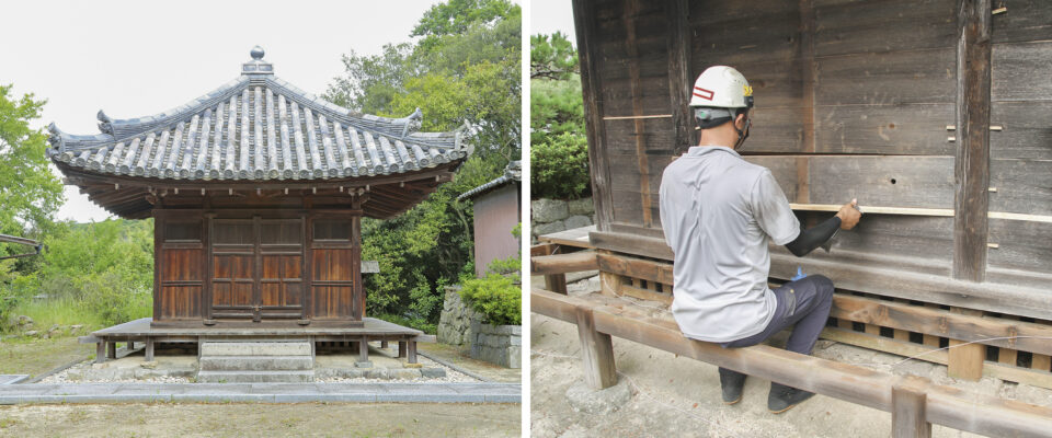 文化財建造物における修理技術を学んでみよう！